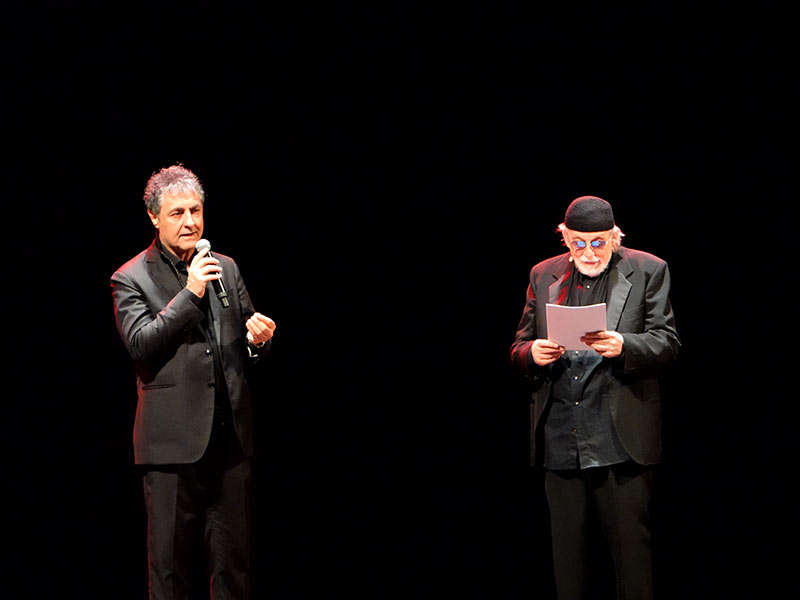Teatro Piccinni -Vito Signorile ed Antonio Stornaiolo