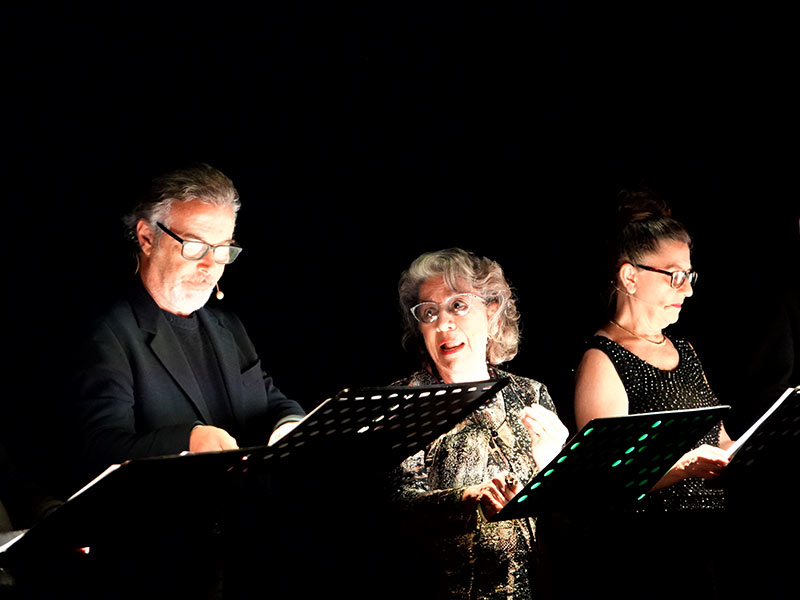 Paolo Sassanelli e Lucia Zotti- Teatro Piccinni -Bari, 26 dicembre 2024